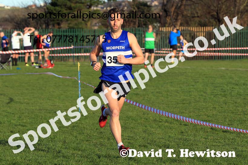 Mens Senior Masters, 2023 Birtley Cross Country Relays, County Durham. Photo: David T. Hewitson/Sports for All Pics
